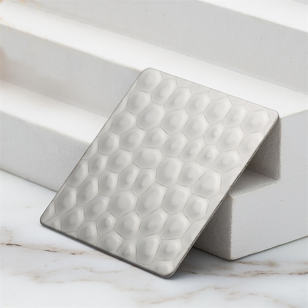 Embossed gray steel stainless steel plate(JLH-2116)