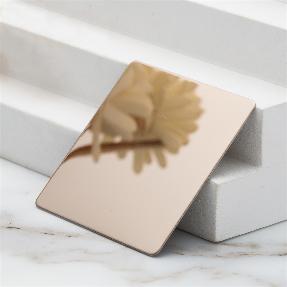 8K Mirror Elegant Gold Stainless Steel Decorative Panels(JLH-2121)