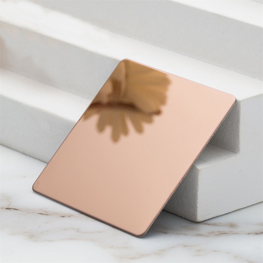 8K Mirror Antique Gold Stainless Steel Decorative Panels(JLH-2141)