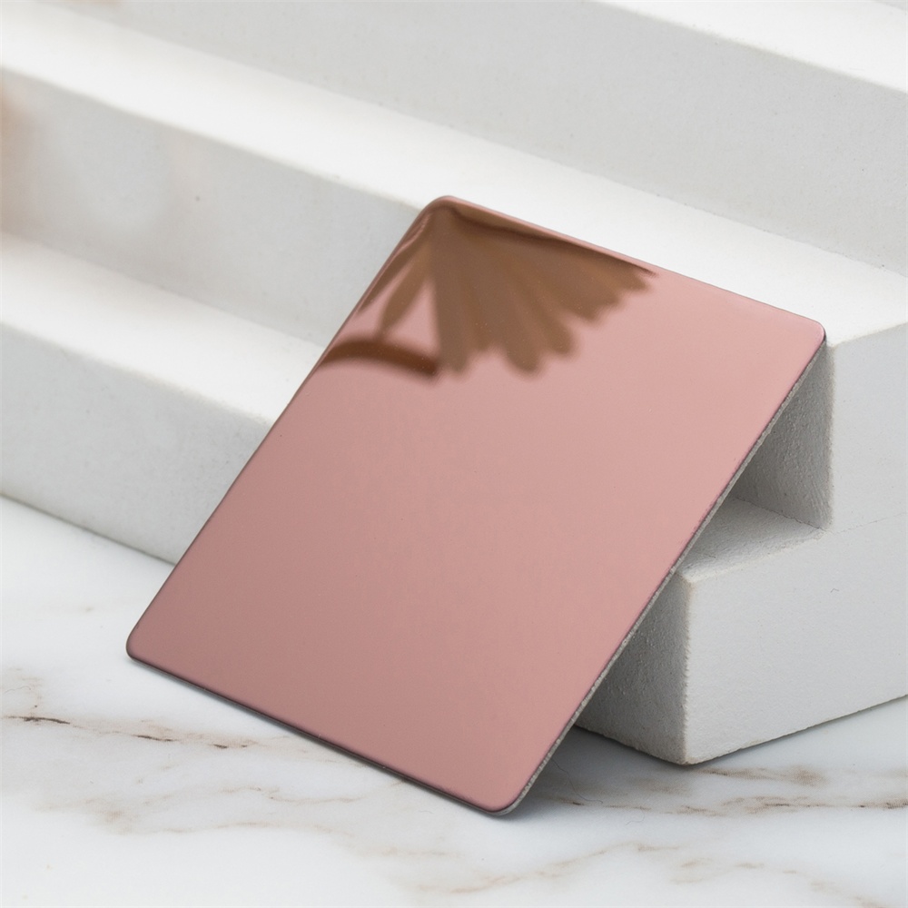 8K Mirror Coffee Gold Stainless Steel Decorative Panels(JLH-2145)