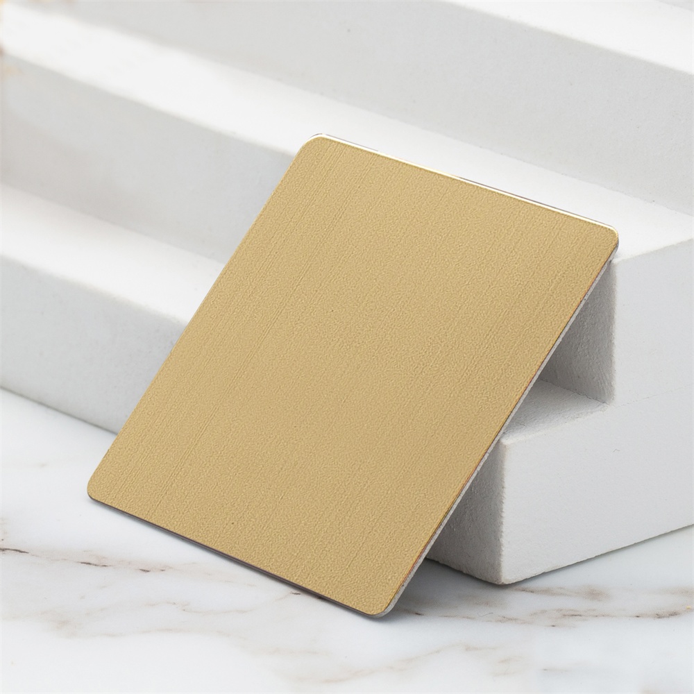 Composite Pattern Titanium Gold Decorative Stainless Steel Sheets(JLH-2106)